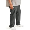 image:imageDockers Mens Comfort Knit Trouser Straight Fit Smart 360 Knit PantsSteelhead