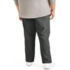 image:imageDockers Mens Comfort Knit Trouser Straight Fit Smart 360 Knit PantsSteelhead