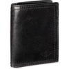 image:imageDockers Mens Extra Capacity Slim Profile Trifold Wallet with Multiple Card Slots and ID WindowBlack
