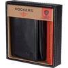 image:imageDockers Mens Extra Capacity Slim Profile Trifold Wallet with Multiple Card Slots and ID WindowBlack