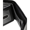 image:imageDockers Mens Extra Capacity Slim Profile Trifold Wallet with Multiple Card Slots and ID WindowBlack Xcap