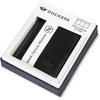 image:imageDockers Mens Extra Capacity Slim Profile Trifold Wallet with Multiple Card Slots and ID WindowBlack ZFold