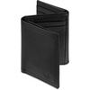 image:imageDockers Mens Extra Capacity Slim Profile Trifold Wallet with Multiple Card Slots and ID WindowBlack ZFold
