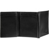 image:imageDockers Mens Extra Capacity Slim Profile Trifold Wallet with Multiple Card Slots and ID WindowBlack ZFold