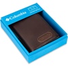 image:imageDockers Mens Extra Capacity Slim Profile Trifold Wallet with Multiple Card Slots and ID WindowBrown