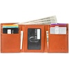 image:imageDockers Mens Extra Capacity Slim Profile Trifold Wallet with Multiple Card Slots and ID WindowTan Xcap
