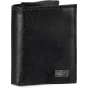 image:imageDockers Mens Extra Capacity Slim Profile Trifold Wallet with Multiple Card Slots and ID WindowTrue Black