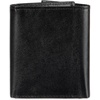 image:imageDockers Mens Extra Capacity Slim Profile Trifold Wallet with Multiple Card Slots and ID WindowTrue Black