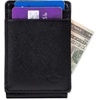 image:imageDockers Mens RFID Slim Magnetic Card Case WalletBlack Saffiano