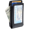 image:imageDockers Mens RFID Slim Magnetic Card Case WalletBlack Saffiano