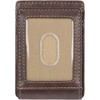 image:imageDockers Mens RFID Slim Magnetic Card Case WalletBrown