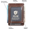 image:imageDockers Mens RFID Slim Magnetic Card Case WalletBrown