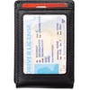 image:imageDockers Mens RFID Slim Magnetic Card Case WalletSleek Black