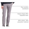 image:imageDockers Mens Slim Fit Easy Khaki PantsBurma Grey Stretch