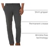 image:imageDockers Mens Slim Fit Signature Khaki Lux Cotton Stretch PantsCharcoal Heather Stretch