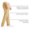 image:imageDockers Mens Slim Fit Ultimate Chino with Smart 360 FlexNew British Khaki Stretch