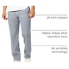 image:imageDockers Mens Straight Fit Easy Khaki PantsBurma Grey Stretch