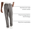 image:imageDockers Mens Straight Fit Jean Cut All Seasons Tech PantsBurma Grey Stretch