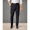 image:imageDockers Mens Straight Fit Signature Lux Cotton Stretch Khaki Pant  CreasedBlack Stretch