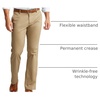 image:imageDockers Mens Straight Fit Signature Lux Cotton Stretch Khaki PantNew British Khaki