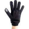 image:imageDockers Mens Warm Leather Winter Gloves with Smartphone Touchscreen CapabilityBlack Shine