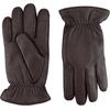 image:imageDockers Mens Warm Leather Winter Gloves with Smartphone Touchscreen CapabilityBrown