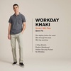 image:imageDockers Mens Workday Khaki Slim Fit with Smart 360 FlexBurma Grey Stretch