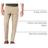 image:imageDockers Mens Workday Khaki Slim Fit with Smart 360 FlexSafari Beige