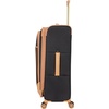 image:imageDockers Seahorse Softside Expandable 8Wheel Spinner Travel Checked Luggage 3Piece Set New British KhakiBlack