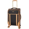 image:imageDockers Seahorse Softside Expandable 8Wheel Spinner Travel Checked Luggage 3Piece Set New British KhakiBlack