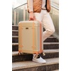 image:imageDockers Spectra Hardside Expandable 8Wheel Spinner Checked Luggage 3Piece Set TimberwolfIndia Ink