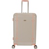 image:imageDockers Spectra Hardside Expandable 8Wheel Spinner Checked Luggage 3Piece Set TimberwolfTimberwolf
