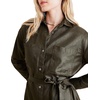 image:imageDockers Womens Relaxed Fit Long Sleeve DressForest Night Green