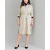 image:imageDockers Womens Relaxed Fit Long Sleeve DressSahara Khaki