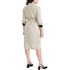 image:imageDockers Womens Relaxed Fit Long Sleeve DressSahara Khaki