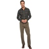 image:imageStraight Fit Workday Khaki Smart 360 Flex Pants Regular and Big amp TallDark Pebble Stretch