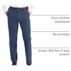 image:imageStraight Fit Workday Khaki Smart 360 Flex Pants Regular and Big amp TallOcean Blue