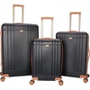 image:imageDockers Hooper Hardside Expandable 8Wheel Spinner Travel Carry On Luggage 20Inch TimberwolfBlack