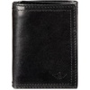 image:imageDockers Mens Extra Capacity Slim Profile Trifold Wallet with Multiple Card Slots and ID WindowBlack