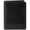 image:imageDockers Mens Extra Capacity Slim Profile Trifold Wallet with Multiple Card Slots and ID WindowBlack ZFold