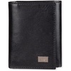 image:imageDockers Mens Extra Capacity Slim Profile Trifold Wallet with Multiple Card Slots and ID WindowTrue Black