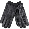 image:imageDockers Mens Warm Leather Winter Gloves with Smartphone Touchscreen CapabilityBlack Cuffed