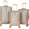 image:imageDockers Seahorse Softside Expandable 8Wheel Spinner Travel Checked Luggage 3Piece Set New British KhakiNew British Khaki