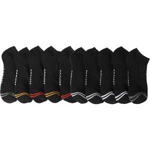 image:imageDOCKERS Mens Athletic Ankle Socks  6Pairs and 10Pairs Low Cut Sports and Workout Socks for MenBlack Multi 2 10 Pairs