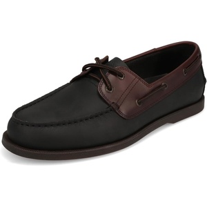 image:imageDOCKERS Mens Vargas Classic Leather Boat ShoeBlack Brown