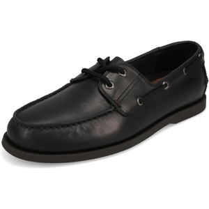 image:imageDOCKERS Mens Vargas Classic Leather Boat ShoeBlackBlack