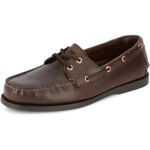 image:imageDOCKERS Mens Vargas Classic Leather Boat ShoeRaisin