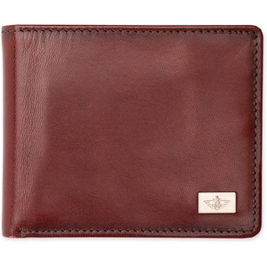 image:imageDockers Mens Bifold Leather Wallet  Thin Slimfold RFID Blocking Security Smart Extra CapacityCognac