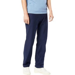 image:imageDockers Mens Comfort Knit Trouser Straight Fit Smart 360 Knit PantsBlue