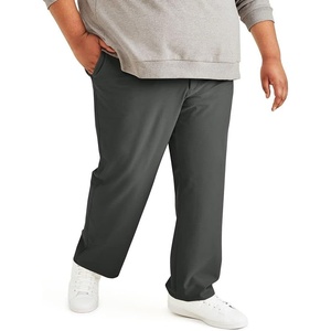 image:imageDockers Mens Comfort Knit Trouser Straight Fit Smart 360 Knit PantsSteelhead